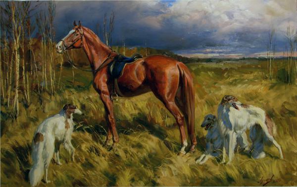 Polina & Dmitry Luchanov. Russian hunting with hounds