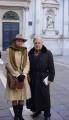 Polina & Dmitry Luchanov. here I am with Glazunov in Venice